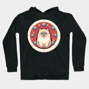 Ragdoll Cat Xmas  Ornament, Love Cats Hoodie